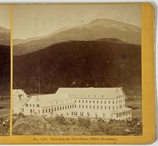 View from the Glen House, White Mountains Stereoview No. 708, Kilburn Brothers picture