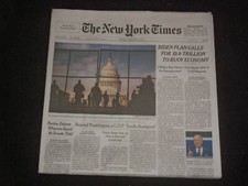 2021 JAN 15 NEW YORK TIMES - BIDEN PLAN CALLS FOR $1.9 TRILLION TO BUOY ECONOMY picture