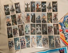 Tetsujin Tiger Seven Vintage Menko Card Sheets picture