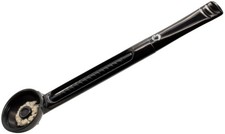 Falcon Hunter Straight Black Standard Pipe Stem Multipurpose Grip Mouthpiece picture