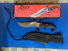 Vintage Gil Hibben Raven Fantasy Fighter Knife UC700 picture