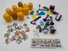 Vintage Ferrero Kinder Surprise Toy Lot 1990s Dapsy Dino Teddies Capsules Puzzle picture