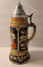 VTG German Beer Stein Musical Box 11