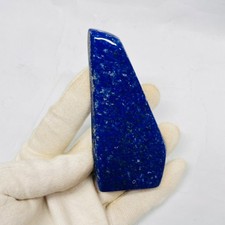 Natural Lapis Lazuli Free Form 113g Handmade Afghan Lapis Lazuli Stone Gemstone  picture