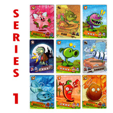Plants vs Zombies Trading Cards...Series 1...Complete Your Collection picture