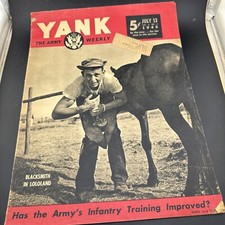 VTG WWII Yank The Army Weekly Magazine, Jul 13, 1945, Vol. 4, No. 4 picture