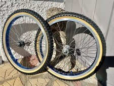 80’s BMX Blue UKAI Speedlines Shimano Hubs,  Superb OG condition Very Rare Rims picture