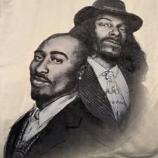 Tupac And Snoop Dog  Cali Wine By Snoop T Shirt. Men’s Xl.  USA. picture