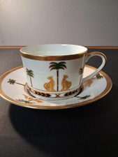 Christian Dior Casablanca Cup & Saucer Never Used Mint Condition  picture