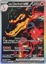 POKEMON  ASH'S  CHARIZARD  -  13 X 18  GLOSSY  PHOTO  PRINT  -  NOT  A  CARD picture