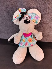 Diddlina Plush Beach Summer Holiday Jersey Skirt Flower Hawaii 30cm Diddl Vintage picture