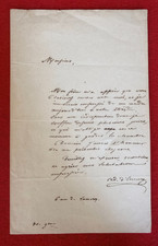 DF4-SIGNED AUTOGRAPH LETTER-ADOLPHE D'ENNERY-PLAYWRIGHT-LIBRETTIST picture