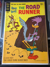 Comic: BEEP BEEP The ROAD RUNNER #14 Gold Key OCT 1969 Looney Tunes WILE COYOTE picture