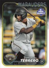 2024 Topps Pro Debut Enmanuel Terrero #PD-12 Bradenton Marauders picture