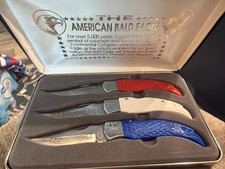 Vintage UNITED CUTLERY KNIFE BALD EAGLE COMMEMORATIVE picture