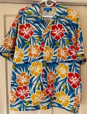 United Airlines SFO Employee Men’s Shirt Ground Crew Hawaiian San Francisco picture