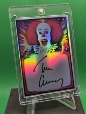 TIM CURRY OG PENNYWISE FACSIMILE AUTOGRAPH CUSTOM HOLO WARROOM KUSTOMZ picture