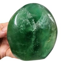 Fluorite Polished Freestand Madagascar 368.3 grams. picture