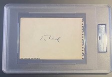Douglas MacArthur and Butterfly McQueen Dual Signed Album Page - PSA Slabbed picture