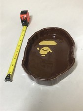 A Bathing Ape BAPE Ape Head Ashtray BROWN New w/o box picture