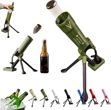 Beer Bottle Mortar Opener Tube, 51mm Heavy Duty Tactical Cap Desks Shelves New picture