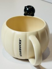 New Viral Starbucks Authentic Halloween Mug Black Cat 2026 Limited Edition 12oz picture