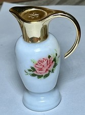Vtg 1974 Avon Parisian Garden Moonwind Perfume Bottle Pitcher Decanter .33 oz. picture