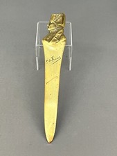 19th C. François-Charles de Franoz Gilt Bronze NAPOLEON BONAPARTE Letter Opener picture