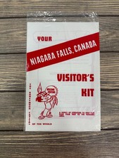 Vintage Niagara Falls Canada Visitor's Kit Plastic Souvenir Bag Ephemera picture
