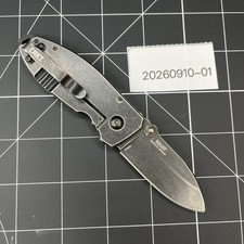 Clean CRKT 2490KS Squid Burnley Design Pocket Knife picture