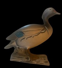 Vintage Enesco Porcelain Duck Figurine Made In Japan picture