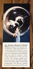 Vintage 1960’s/70’s Delaware Museum of Natural History Brochure picture
