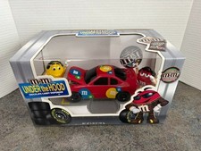 M&M's Under The Hood Red Race Car M&M Racing Candy Dispenser NIB RARE picture