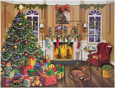 Fireside Advent Caroler #AC03B - Charming Holiday Decor for Your Collection picture