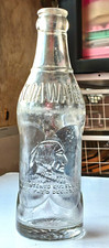 Vintage Indian River Soda Water Bottle Danville KY Clear  6.5 oz Embossed Chief picture