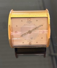 Vintage JAEGER 8 Day Alarm Travel Clock Excellent Condition, picture
