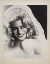 HOLLYWOOD BEAUTY MELINA MERCOURI 1950s STUNNING PORTRAIT VINTAGE PHOTO 140 picture