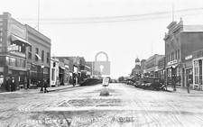 Main Street View Williston North Dakota ND - Reprint picture