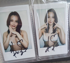 Nene Yoshitaka Autographed Signed Instax photo Cheki Japan Femail JAV Idol picture