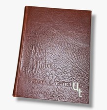 1966 University of Texas Cactus Yearbook UT Austin Vol 73 Vintage Longhorns picture