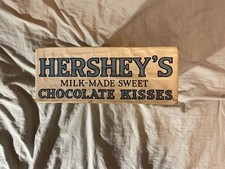 1930's HERSHEY'S KISSES Original Display Box Bottom Vintage 8