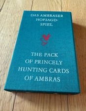 DAS AMBRASER HOFJAGDSPIEL (1440/45) German Playing Cards -LEIPZIG EDITION  1969 picture