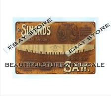 Simonds Cross Cut Saw metal tin sign bedroom auto garage decor inspiration picture
