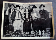 1936 Peruna & Prairie Ramblers Photo Calendar • Patsy Montana Country Band picture