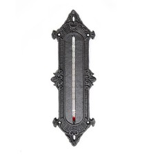 Sungmor Wall Thermometer 60-120 Fahrenheit, Cast Iron Vintage Wall Mounted Decor picture