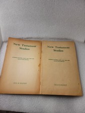 RARE FIND 2PCS LOT This is New Testament Studies by Cecil B. Douthitt.  picture