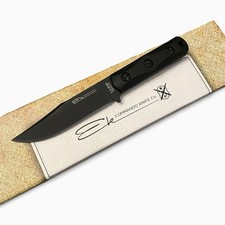 Ka-Bar Ek Commando Short Clip Point Fixed Blade Knife (5.06