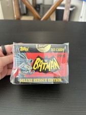 NEW SEALED 1989 Topps Batman 1966 Deluxe Reissue Complete 143 Card Set NICE picture
