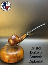 Vintage Bristol (Sasieni Sub) Deluxe Smooth Diplomat Tobacco Pipe picture