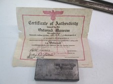 LEAD BALLAST from Adolf Hitler’s YACHT OSTWIND MUSEUM 2”x4” 14.3oz paperweight picture